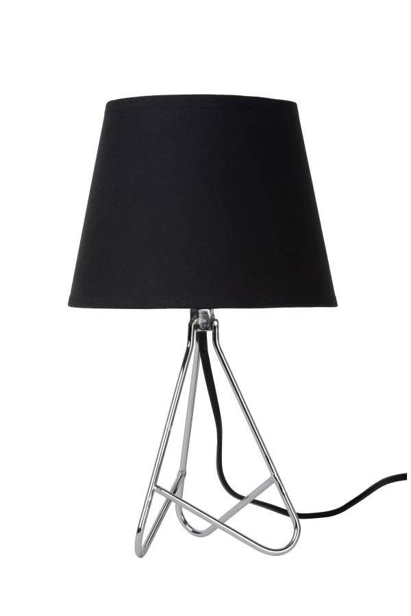 Lucide GITTA - Table lamp - Ø 17 cm - 1xE14 - Chrome - turned off